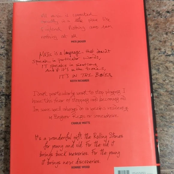 Coffee Table Book, According to the Rolling Stones, by The Rolling Stones EUC - Picture 12 of 13